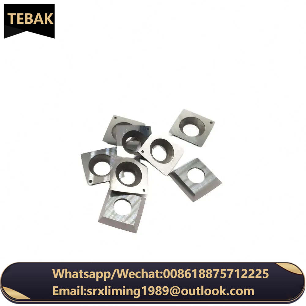 15x15x2.5 R150 Tungsten Carbide Square Woodworking Insert for Wood Turning Tools on Sale
