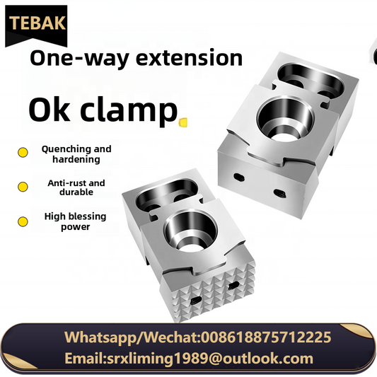 One way clamping Tooth surface clasp fixture milling machine accessories M6 8 10 12 14 16 Vise Clamp Fixtures Machine Part