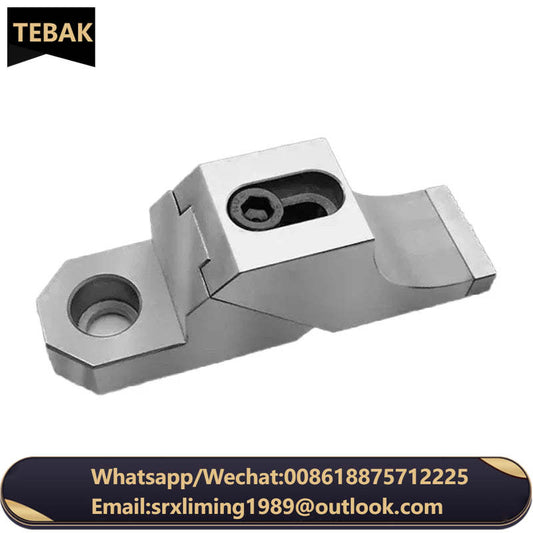 Precision CNC Side Fixture Clamp Flat End Bench vice Workholding Fixturing-Fixed Clamping OK Vise Frog Clamps for Manufacturing