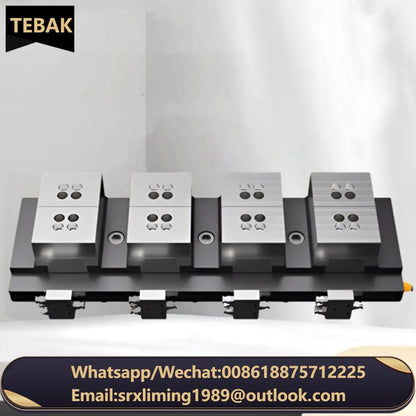 WS-Q80 Pneumatic Bench Vise Fixture Hydraulic Parallel Bench Pliers Industrial Grade Multi-function Multi-station Machine Tool