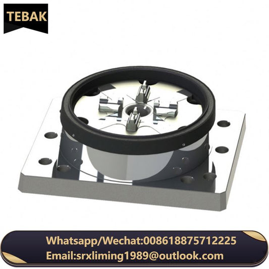 TEBAK Customization D150 3R CNC Pneumatic Table Chuck Power 4 Jaw Independent Chucks Pneumatic air Cnc Lathe Power Chuck
