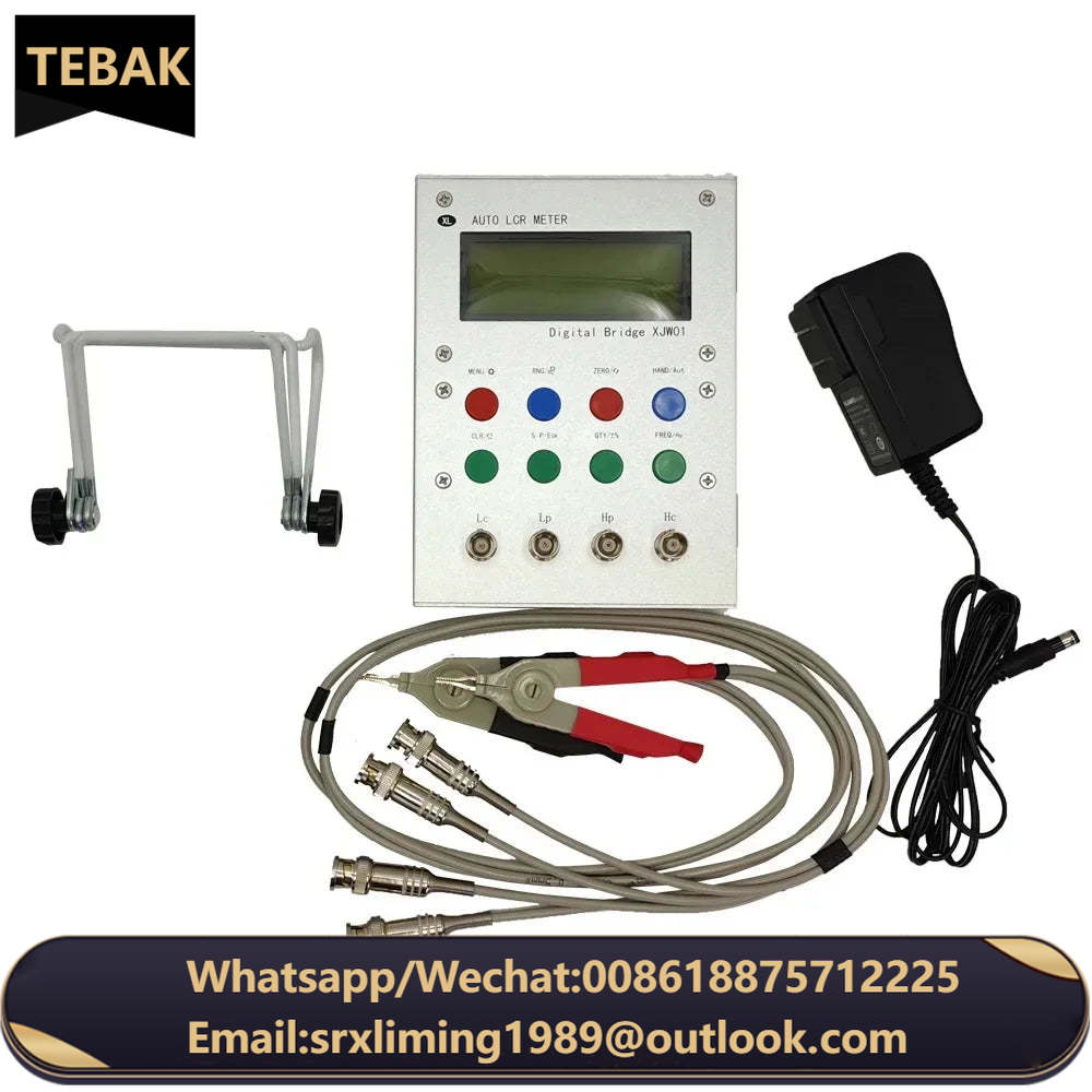 XJW01 digital bridge 0.3% LCR tester resistance inductance capacitance ESR meter finished product