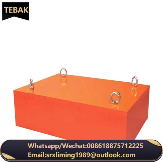 TEBAK Conveyor Belt Strong Magnetic Iron Remover Industrial Rectangular Suspension Strong Magnetic Strong Magnetic Iron Remover