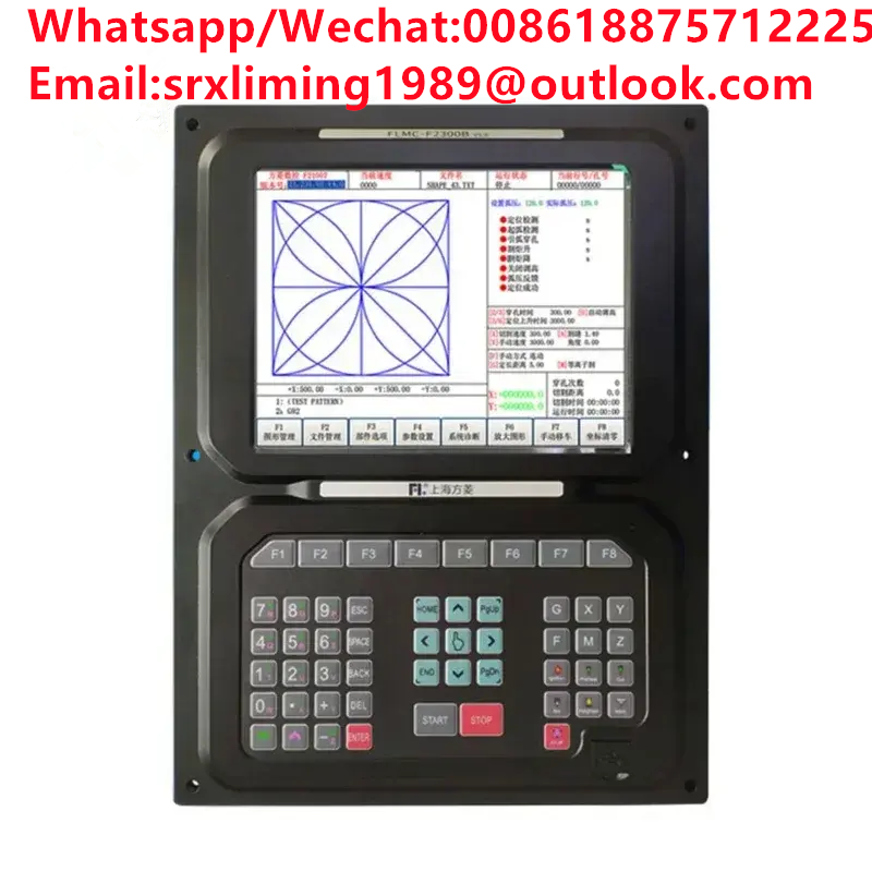 TEBAK CNC Flame and Plasma Cutting Machine F2300B V5.0/ F2300BT V5.0  10.4 Inch LCD 2-axis Connection to CNC Control System