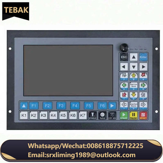 TEBAK DDCS-EXPERT(DDCSE) Support Close-loop Stepper Mpg Handwheel Atc CNC Router Digital Dream 3/4 Axis CNC Motion Controller