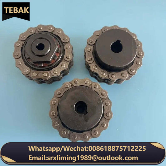 TEBAK High Toque TC200-1 Roller Chain Shaft Torque Limiter Clutch Coupling Delivery Fast Chain Type Torque Limiter TC