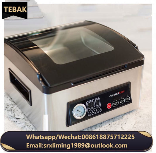 TEBAK VP100 150 New Design Table Top Mini Household Kitchen Supermarket Commercial Vacuum Sealer Food Vacuum Packing Machine
