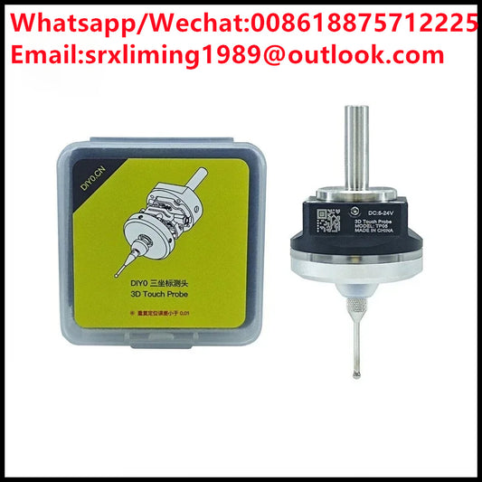 The Latest Upgrade V6 Anti-roll 3d Touch Probe Edge Finder Centering Desktop Cnc Probe Compatible with Mach3 and Grbl