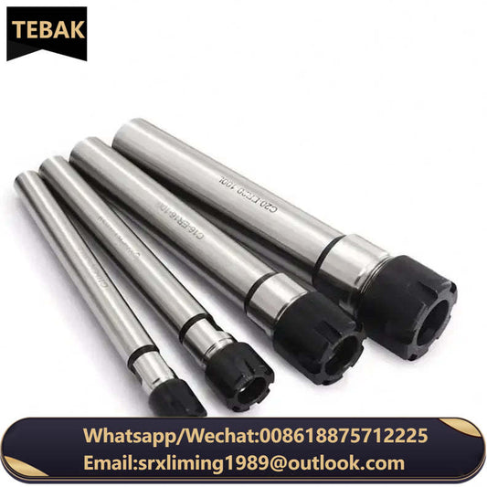 C-8-10-12-16-20-25-mm ER-8-11-16-20-A Straight Shank Extension Mini Collet Chuck Holder CNC Milling Lengthen Tool Extension Rod