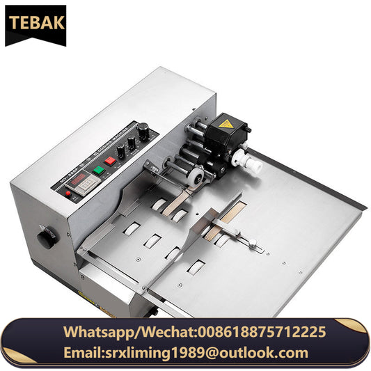 TEBAK SY-MY380 Produce Solid Dry Ink Roll Coding Card Bag Date Marker Coding Machine Printer Machine