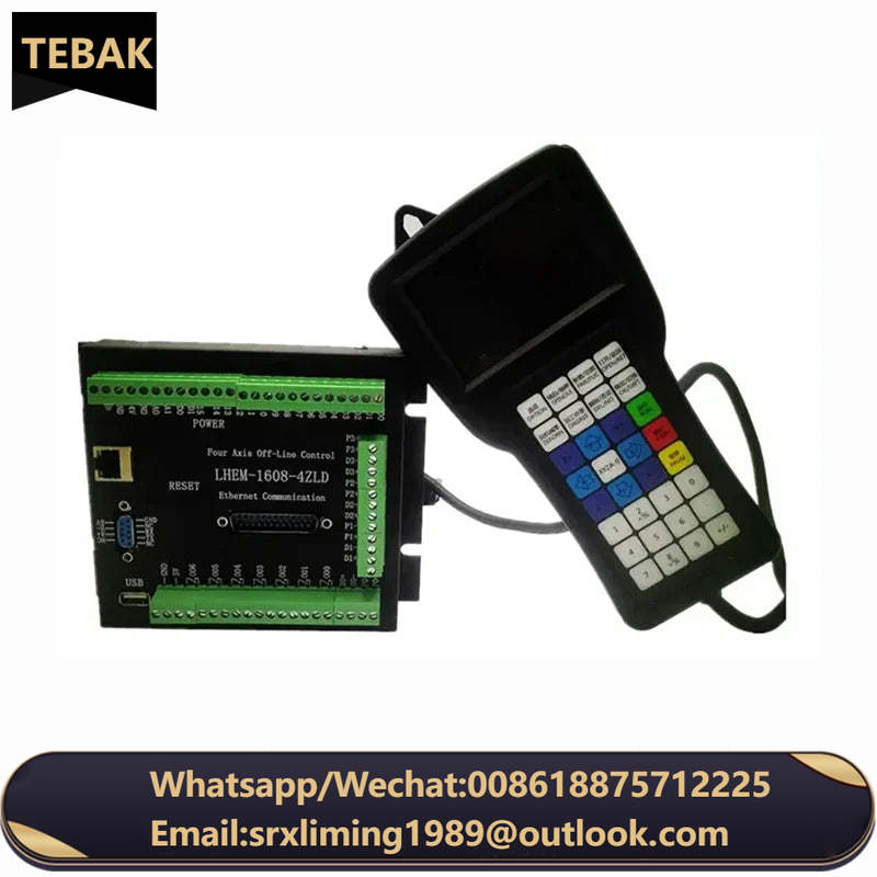 TEBAK Special Offer DSP  CNC Controller Original 3 Axis Motion Controller LHEM-1608-4ZLD for CNC Router Machine