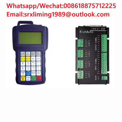TEBAK RichAuto DSP CNC USB Offline Controller B11S B11E 3-Axis Handheld Motion Control System for Engraving and Milling Cutting