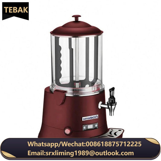 TEBAK Drink Dispenser 10 Liter Commercial Hot Chocolate Milk Chocolate Dispensing Machine
