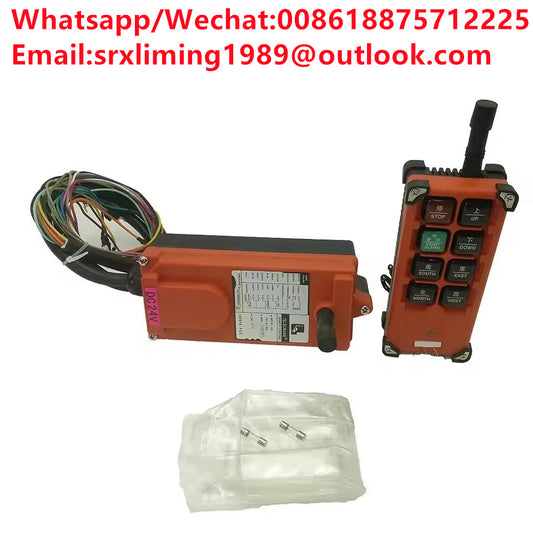 24V Industrial remote controller switches Hoist Crane Control Lift Crane 1 transmitter + 1 receiver F21-E1B
