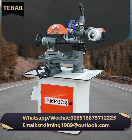 A TEBAK Grinder Universal Knife Sharpening Woodworking Automatic Grinder Cemented Carbide Saw Blade Multifunctional Grinder MF2718