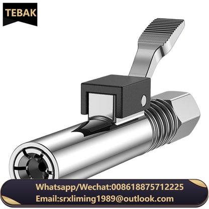 Butter Gun Nozzle Locking Clamp Type High Pressure Injection Nozzle Screw Type Double Handle Electro-pneumatic Butter Machine