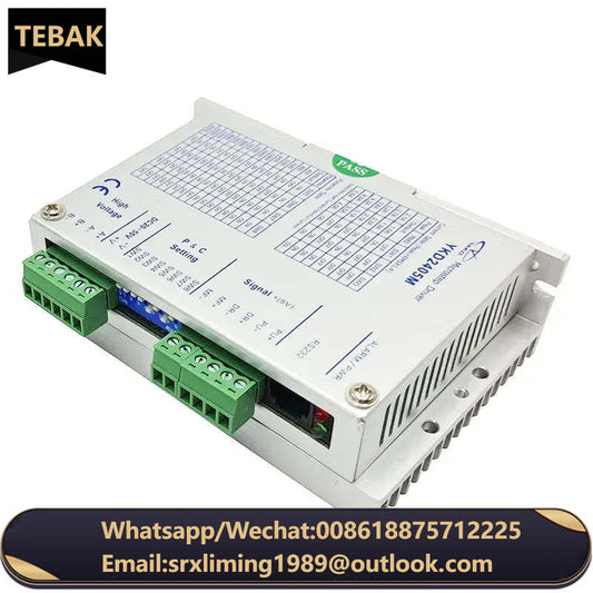 TEBAK YKD2405M Origin32 Bit DSP Digital Stepper Driver  2 Phase Step Drive DC20-50V 4.0A Driver for 42-86mm Flange Stepper Motor