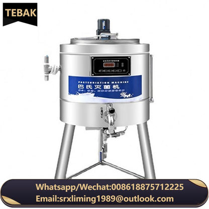 TEBAK Festival Pasteurizer Voltage 220v Thick and Large Stirring Leaves Bold and Thickened Support Frame Pasteurizing Machines