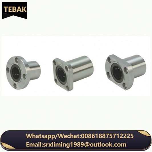 TEBAK D-23  Bush Ball Bearing LMK8UU LMF8UU LMH8UU Flanged Shaft Socket  Bearing Models Simple Linear Sliding Ball Bearings
