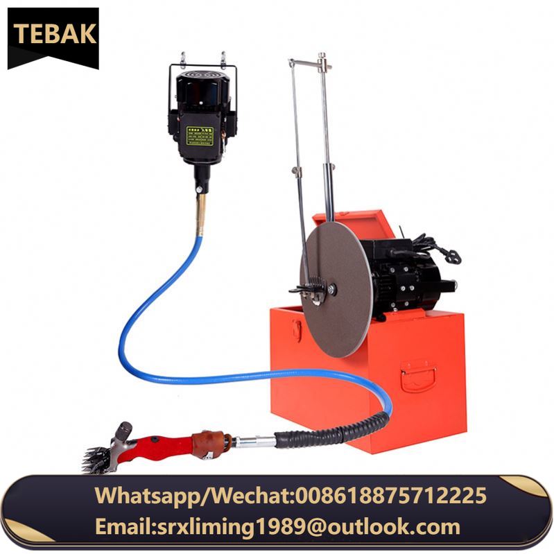 TEBAK Agricultural Electric Wool Horse Hair Clipper Sharpening Machine Highpower Efficient Handdriven Material Shearing Machine