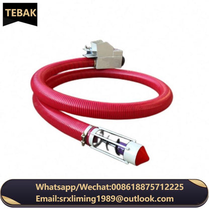 TEBAK Flexible Screw Conveyor Screw Lifting Feeder Farm Grain Conveyor and Truck Loading Grain Silo Suction Machine for Grains