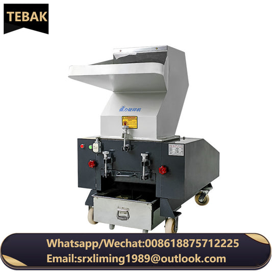 TEBAK 180 Model High Quality Industrial Plastic Crusher Machineand Plastic Pet Bottle Waste Crusher Machine