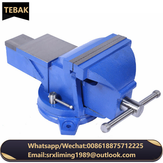 3/4/5/6/8/10 Inch Multi-purpose Cast Iron Bench Vise Vice with Swivel Base