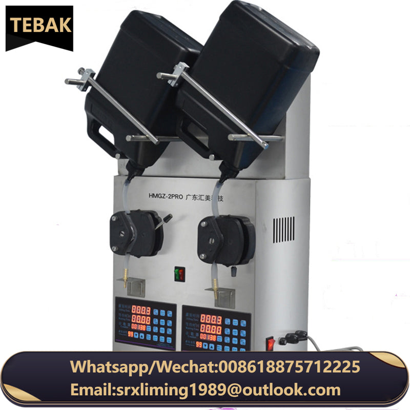 TEBAK 2-300ml Nail Polish Glue Filling Machine Eyelash Glue UV Glue Liquid Automatic Quantitative Small Filling Machine