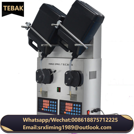 TEBAK 2-300ml Nail Polish Glue Filling Machine Eyelash Glue UV Glue Liquid Automatic Quantitative Small Filling Machine