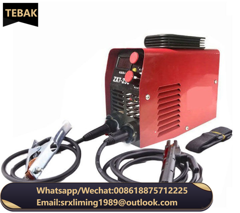 TK06 High Power Mini Handheld Inverter 200/250A Esab Ac Dc Copper Wire Electric Portable Stick Arc Welding Machine