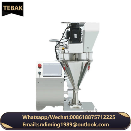 Desktop Automatic Auger Filler Pouch Packaging Food Applications Chili Seasoning Powder Paprika Chili Powder Packing Machine