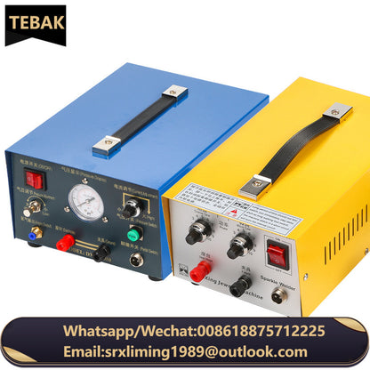 ANDUUK Desktop Jewelry Welding Machine 30A 50A 80A Circle Ring Equipment Repair Handheld Touch Welding Machine