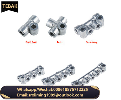 Zinc Alloy Type a Resilient Oil Distribution Device - Oil Distribution Block - Oil Outlet - Oil Pump Oil Distribution Unit