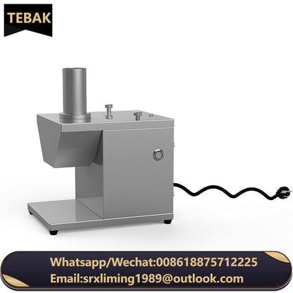TEBAK Small Electric Slicer Small Cutters Sausages, Meat, Bacon, Vegetable and Fruit Slices, Sausages