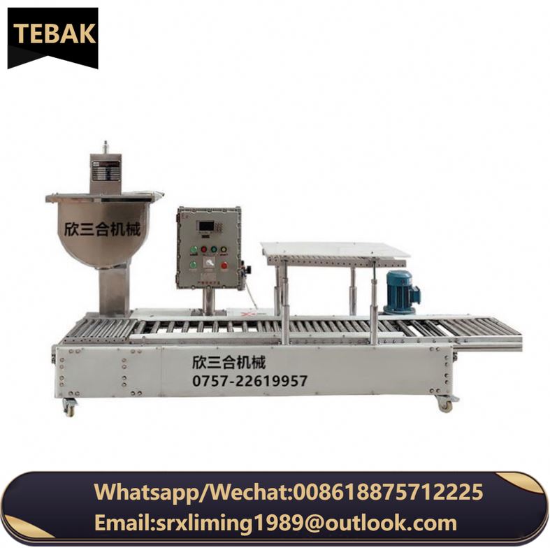 XSH-12 TEBAK 5-30L Explosion-proof U Shape Hopper Paint Thinner Filling Machine