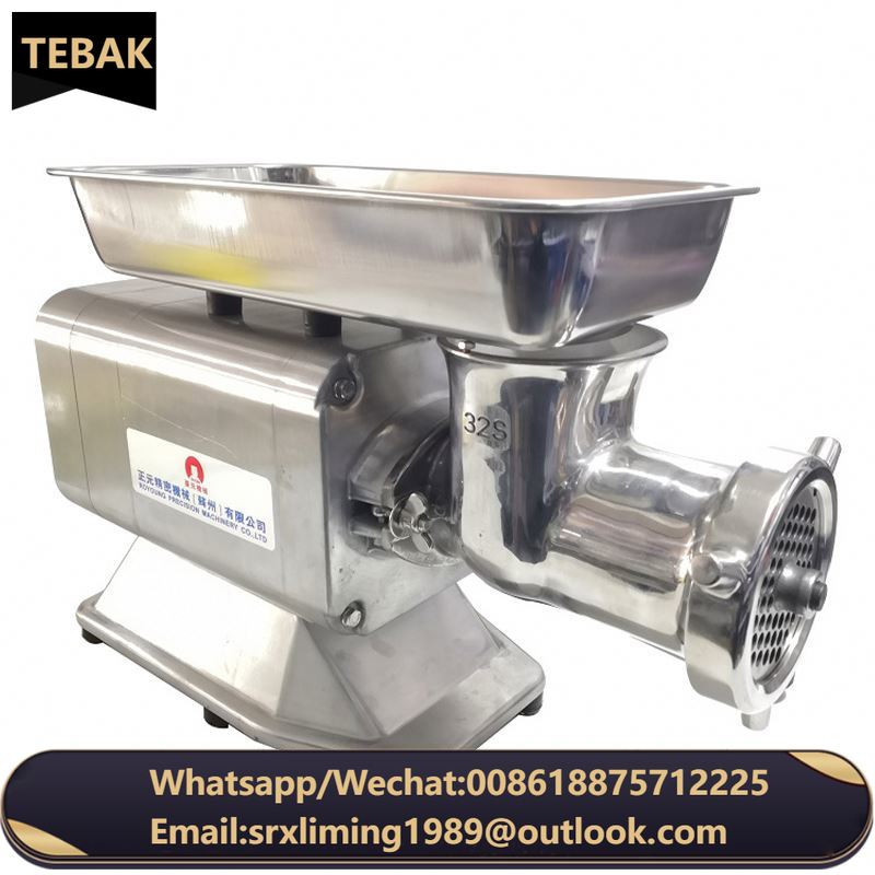 2024 Commercial Electric Appliances Removable Easy to Clean Stainless Steel Meat Grinder Machine