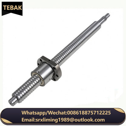 TEBAK W-07 CNC Machine Ball Screw SFU1605 SFS SFK Series with Support BKBF10 12 15 17 20