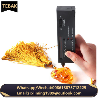 TEBAK Jewelry Diamond Tester with Case Portable Gemstone Selector II High Accuracy Gem Testing Jewelry Tools Set