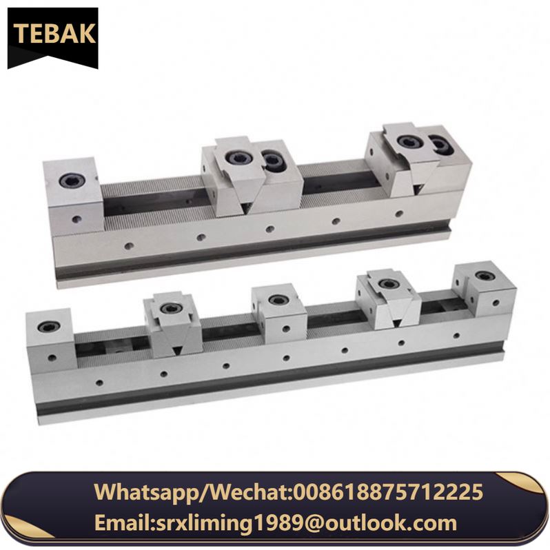 KSD50-500-4FD Cheap Precision Versatile Multi Clamping Adjustable Multiple Line up Vise Rail System for Cnc Machine