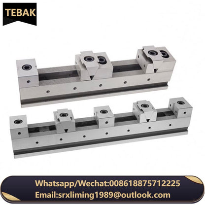 KSD50-500-4FD Cheap Precision Versatile Multi Clamping Adjustable Multiple Line up Vise Rail System for Cnc Machine