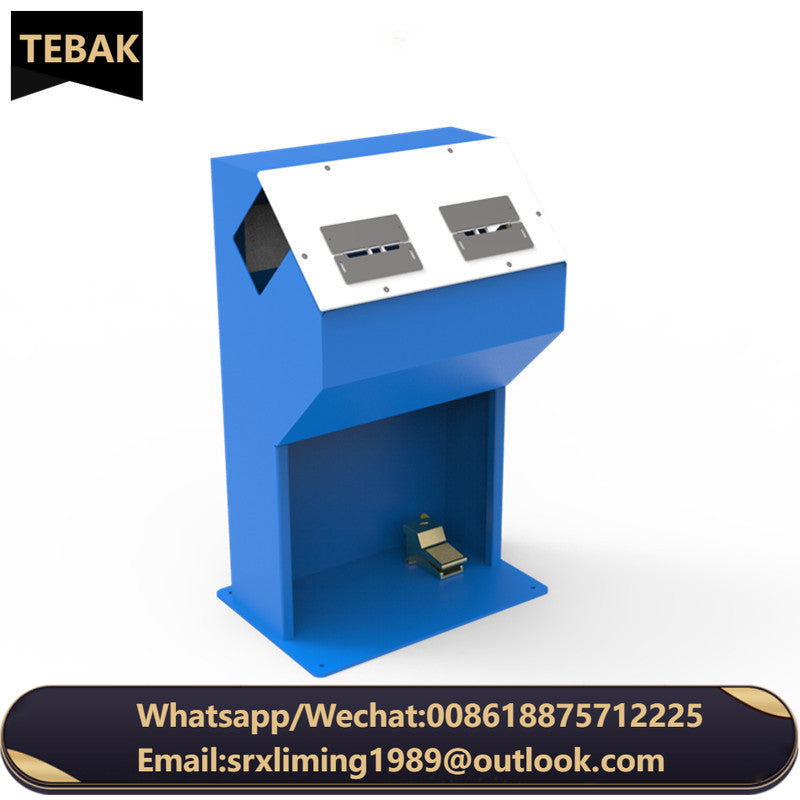 A TEBAK High quality bathroom Beach Slippers 4/6 Hole Strap Fixing Machine for Sandals Strap Application