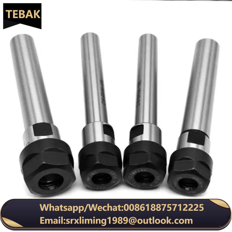 Milling Machine Tool Straight Shank C16 ER16M Mechanical Part Mini Nut Straight Shank Collet Chuck