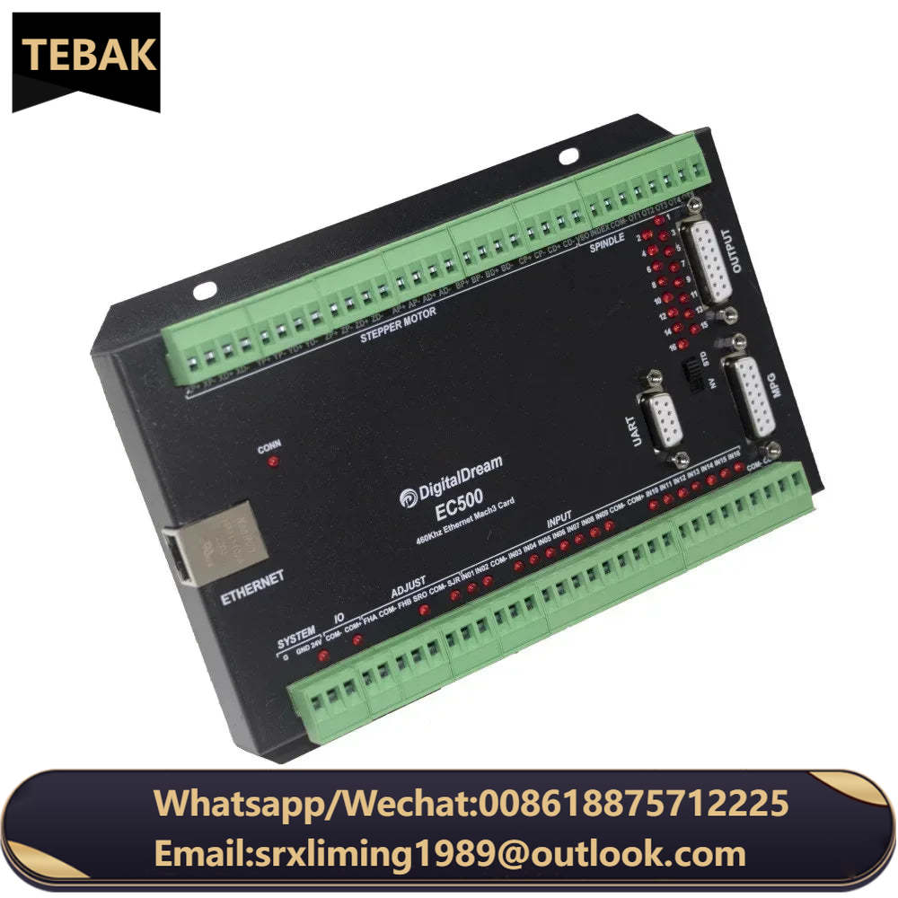 CNC Ethernet EC500 3/4/5/6 Axis upgrade Mach3 USB Motion Controller  Control Card for milling machine