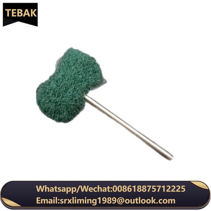 TEBAK Jewelry Tool Abrasive Wheel Double Fly Nylon Fiber Polishing Kits for Rotary Tools Scouring Pad Ball Type Material