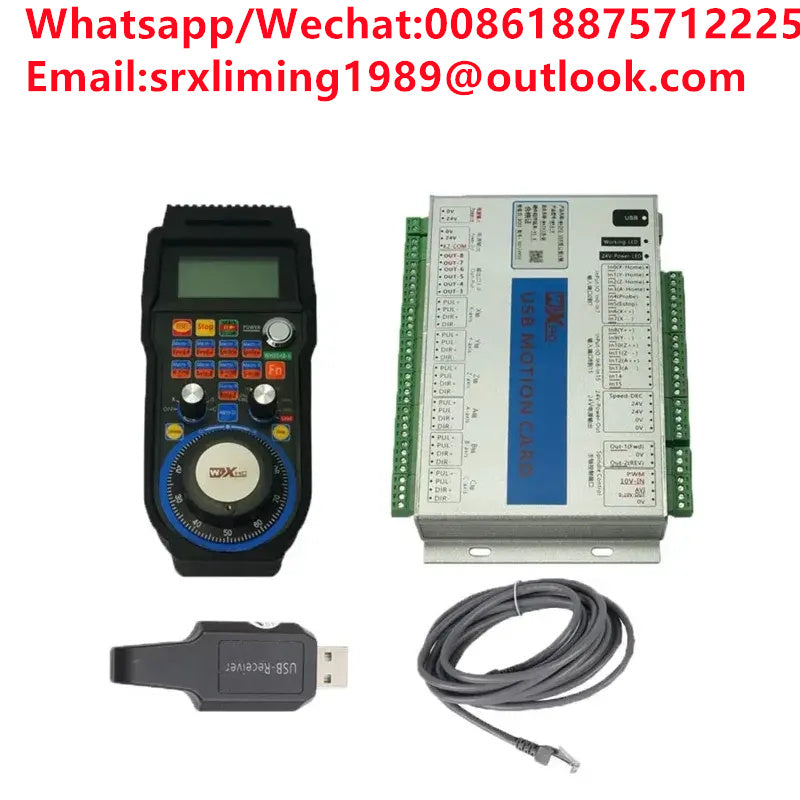 TEBAK CNC Mach3 Controller Ethernet Breakout Board MKX-ET Specialfication 3/4/6 Axis WHB04B-4/6 Wireless Handhotel 2000KHz