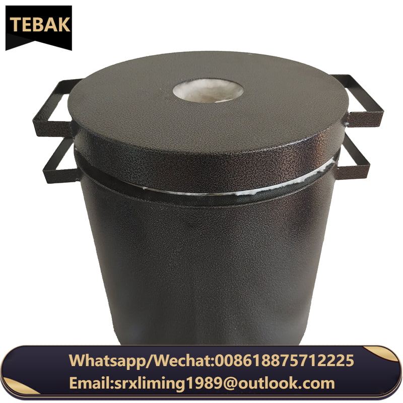 ANDUUK  Mini Digital Electric Gold Melting Furnace Tin Silver Copper Aluminium Melting Gas Gold Melting Furnace