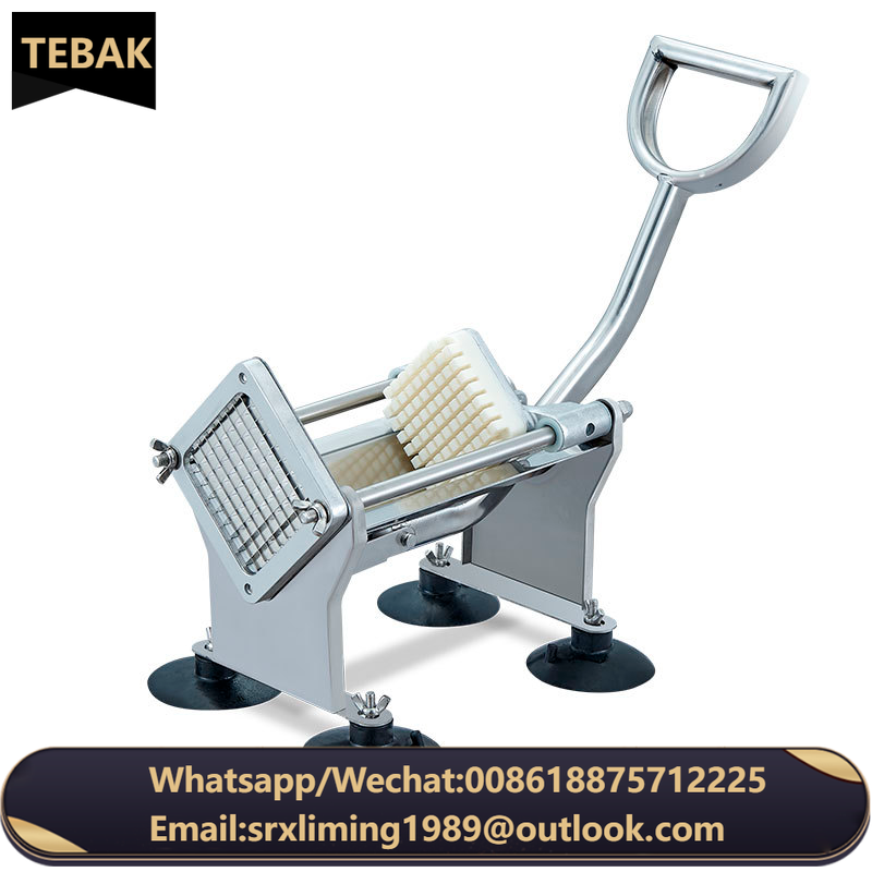 Manual French Fry Cutting Machine Commercial Cucumber Radish Potato Stick Machinemanual Type Potato Stick Chips Cutter