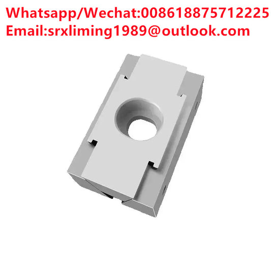 M6/M8L OK Double Extension Vise Fixture CNC Machining Center Multi-station Batch Processing Inclined Wedge Expansion Clamp Block