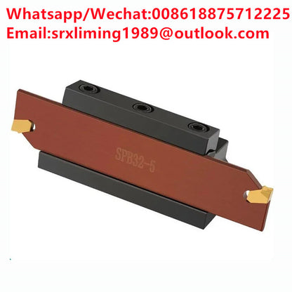 1PCS Grooving Cut-Off Cutter Holder SMBB2532 3232 2032 2526 2026 1626+SPB226 326 426 526 232 332 432 532 Cutting Turning Tools