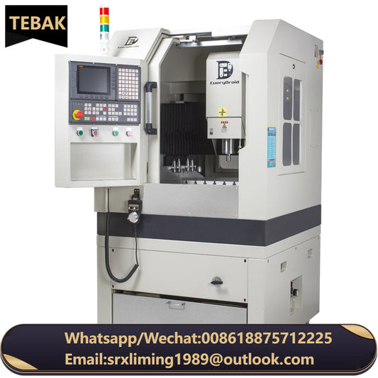 TEBAK JY-07 Small Aluminum Alloy Chamfer Engraving Machine Mobile Phone Frame Shell CNC High-gloss Machine engraving machine